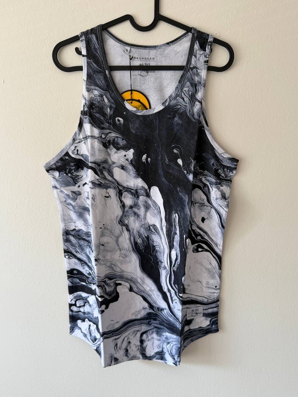 Drop Dead Deezel Vest Tanktop Tiedye Vintage Oli Sykes Emo BMTH Repented Rare S